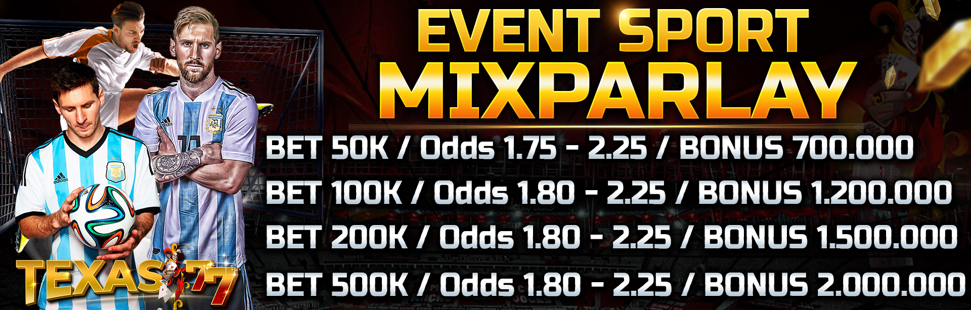 EVENT SPORT MIX PARLAY